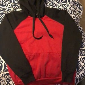 Red and Black Hoodie